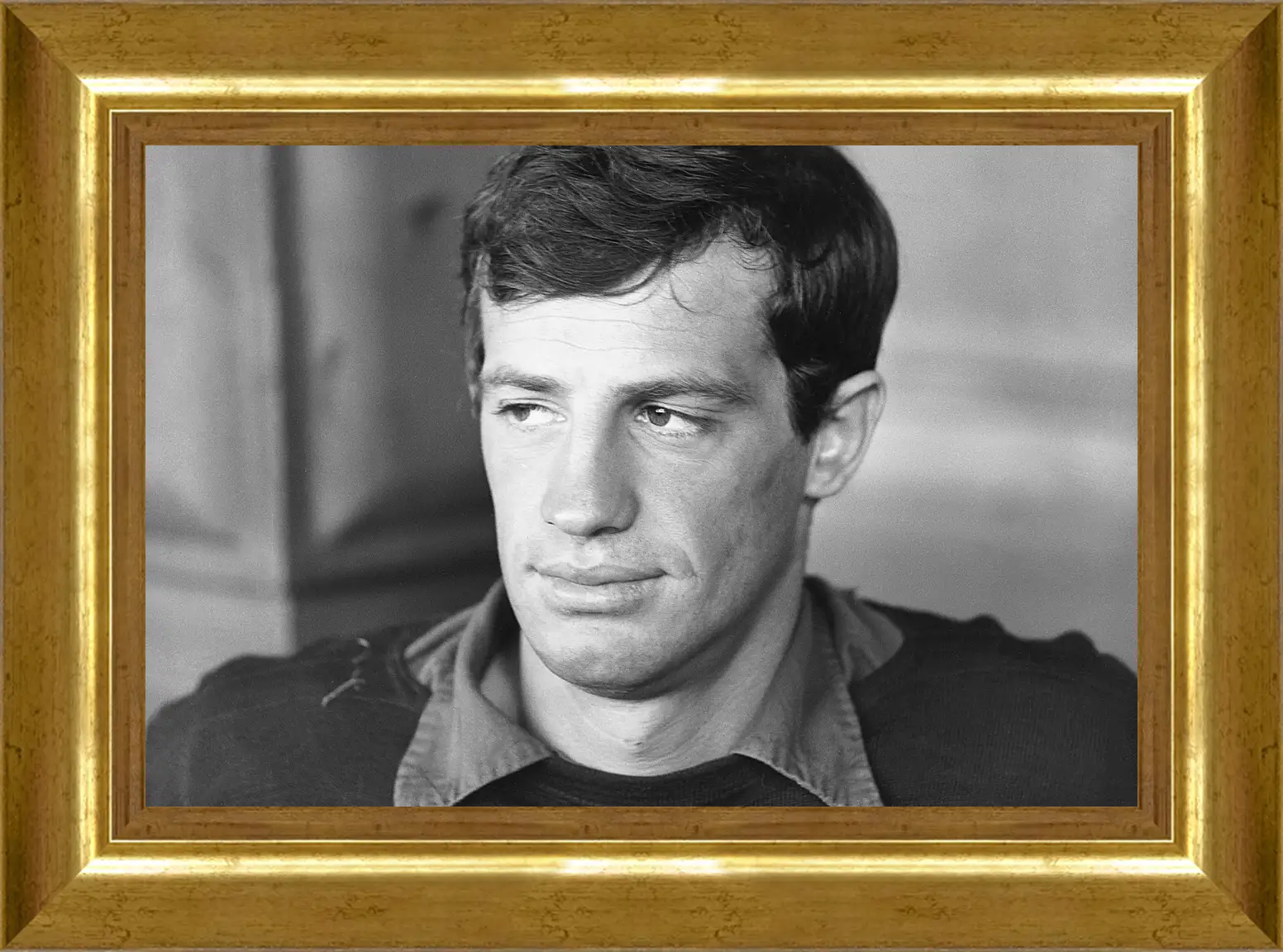 Картина в раме - Жан-Поль Бельмондо. Jean-Paul Belmondo