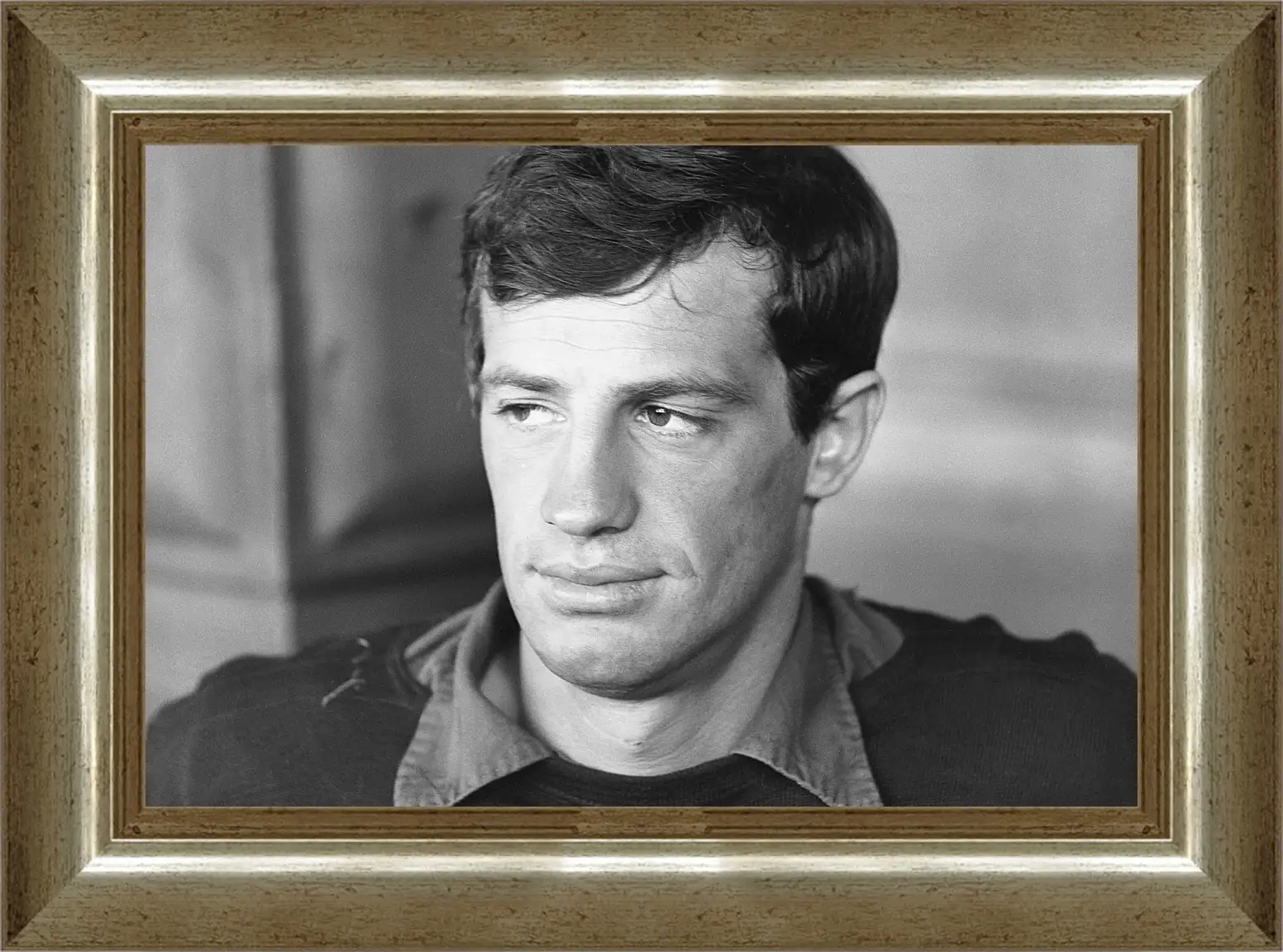 Картина в раме - Жан-Поль Бельмондо. Jean-Paul Belmondo