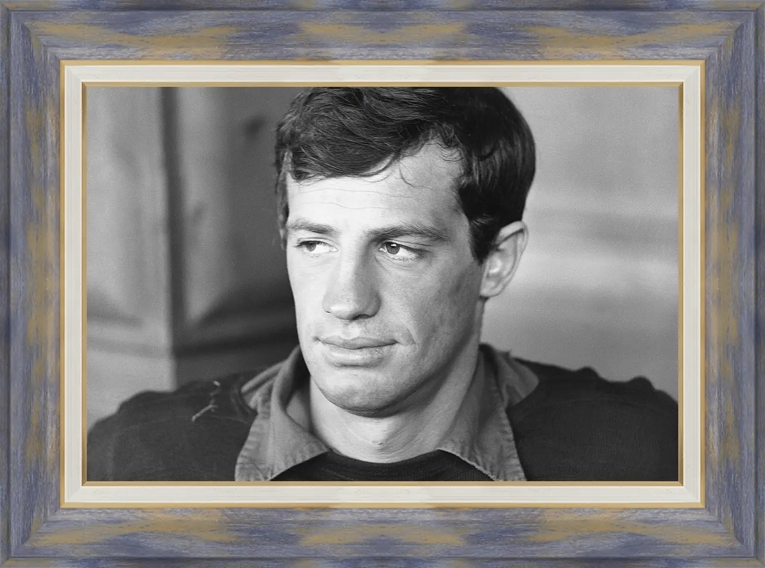 Картина в раме - Жан-Поль Бельмондо. Jean-Paul Belmondo