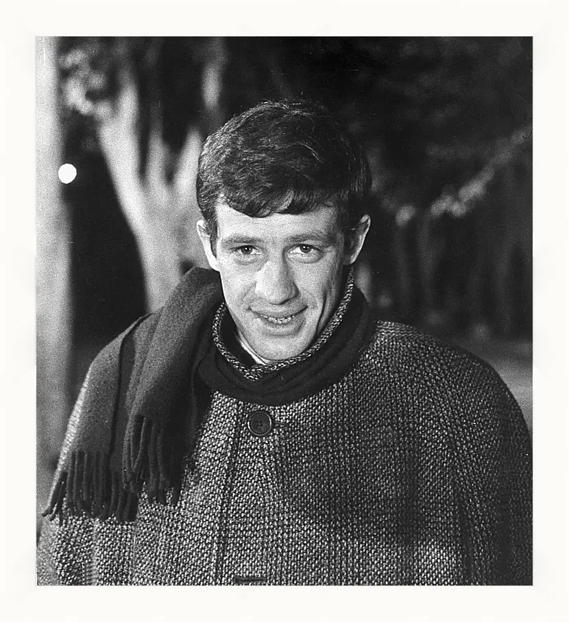 Картина в раме - Жан-Поль Бельмондо. Jean-Paul Belmondo