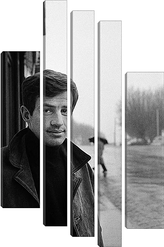 Модульная картина - Жан-Поль Бельмондо. Jean-Paul Belmondo