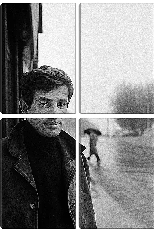 Модульная картина - Жан-Поль Бельмондо. Jean-Paul Belmondo