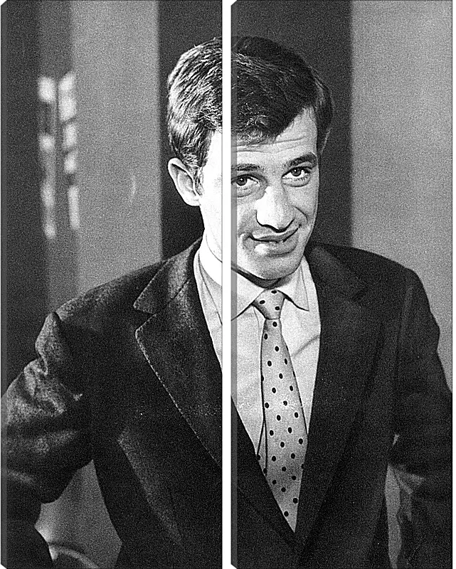Модульная картина - Жан-Поль Бельмондо. Jean-Paul Belmondo