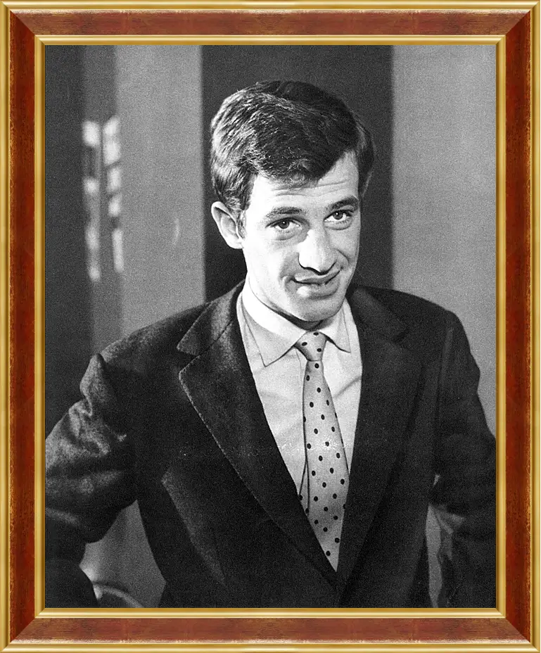 Картина в раме - Жан-Поль Бельмондо. Jean-Paul Belmondo