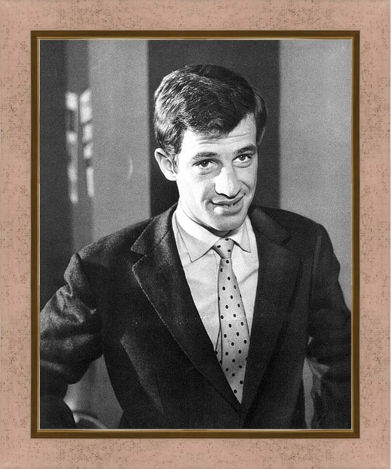 Картина в раме - Жан-Поль Бельмондо. Jean-Paul Belmondo