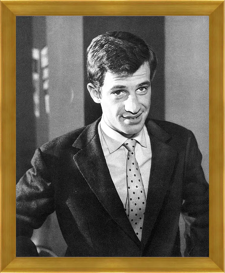 Картина в раме - Жан-Поль Бельмондо. Jean-Paul Belmondo