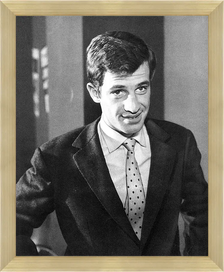 Картина в раме - Жан-Поль Бельмондо. Jean-Paul Belmondo