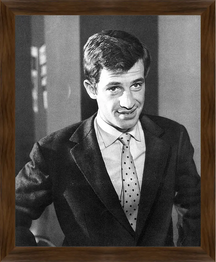 Картина в раме - Жан-Поль Бельмондо. Jean-Paul Belmondo