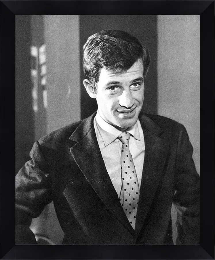 Картина в раме - Жан-Поль Бельмондо. Jean-Paul Belmondo