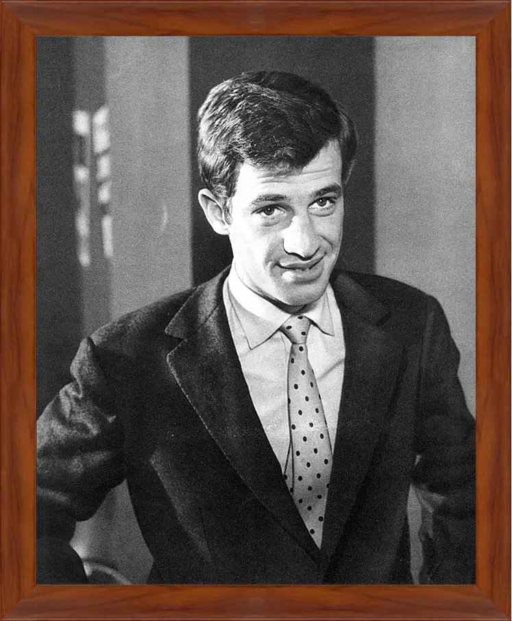 Картина в раме - Жан-Поль Бельмондо. Jean-Paul Belmondo