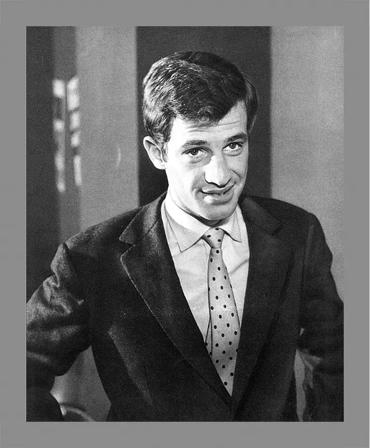 Картина в раме - Жан-Поль Бельмондо. Jean-Paul Belmondo