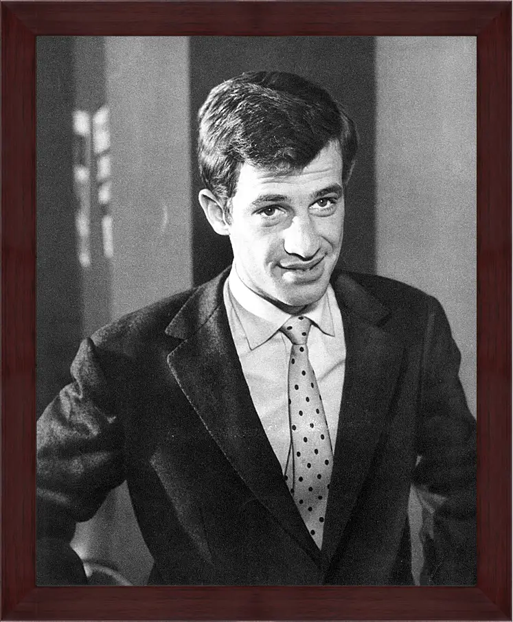 Картина в раме - Жан-Поль Бельмондо. Jean-Paul Belmondo