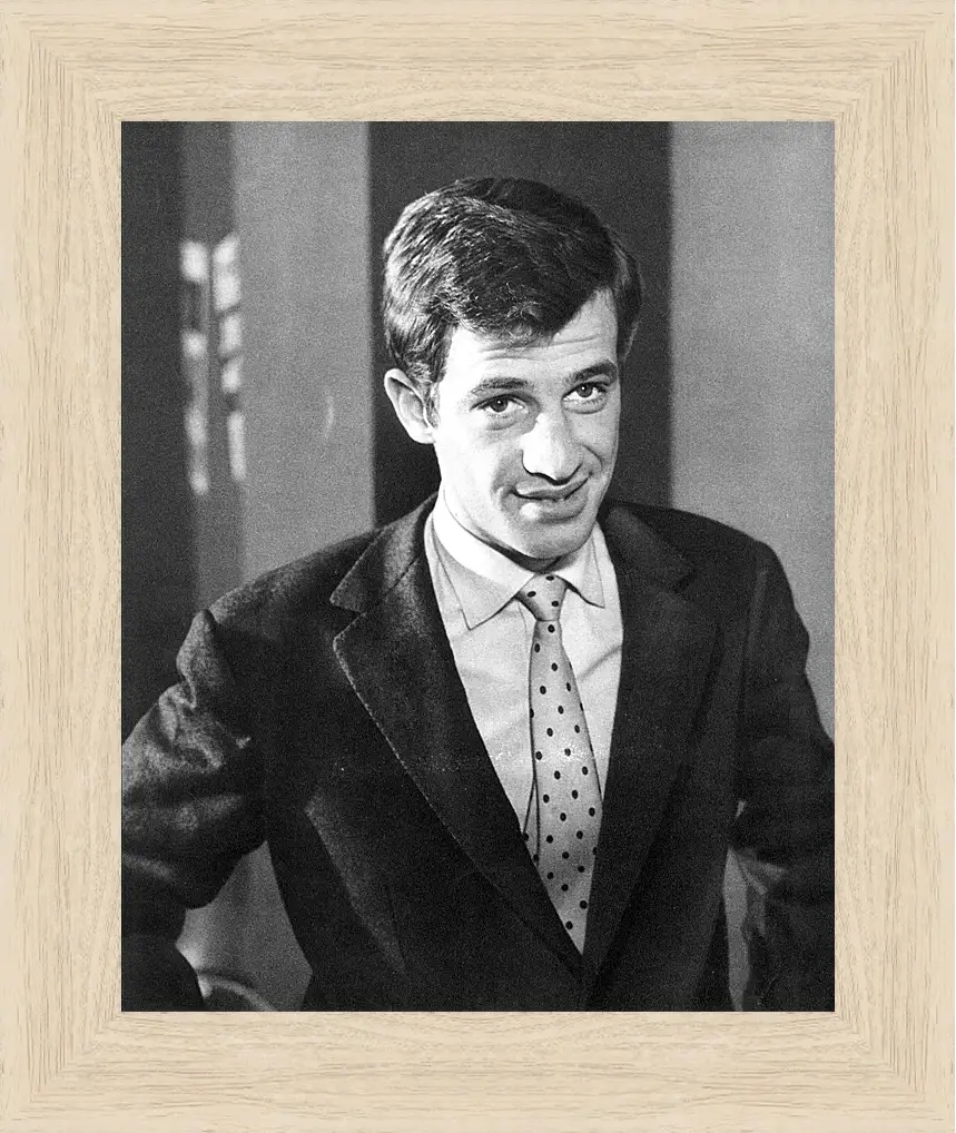 Картина в раме - Жан-Поль Бельмондо. Jean-Paul Belmondo