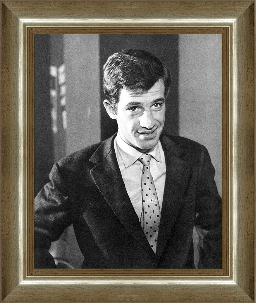 Картина в раме - Жан-Поль Бельмондо. Jean-Paul Belmondo