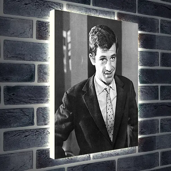 Лайтбокс световая панель - Жан-Поль Бельмондо. Jean-Paul Belmondo