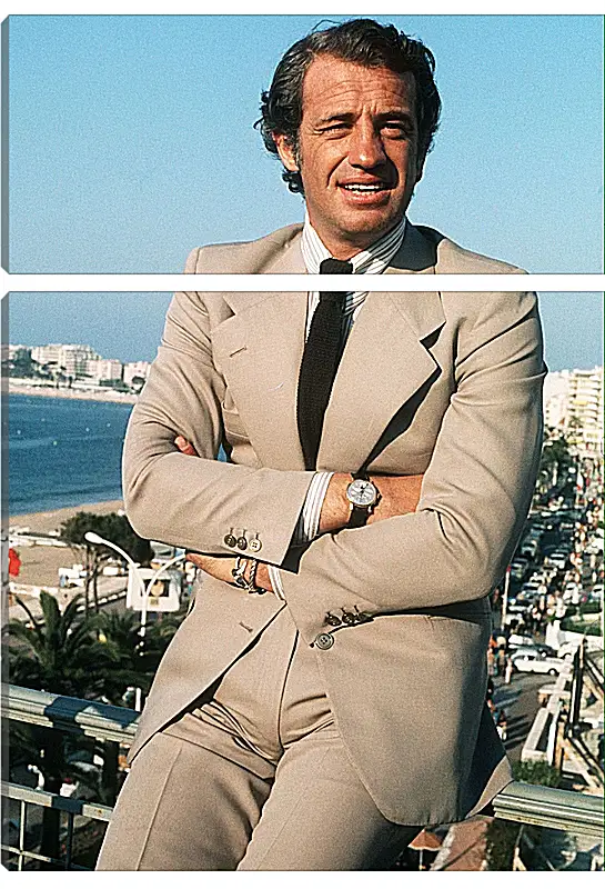 Модульная картина - Жан-Поль Бельмондо. Jean-Paul Belmondo