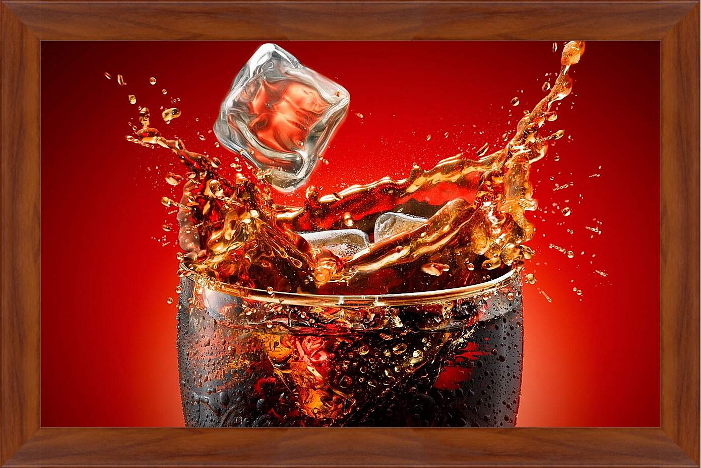 Картина в раме - Кока кола (Coca Cola)