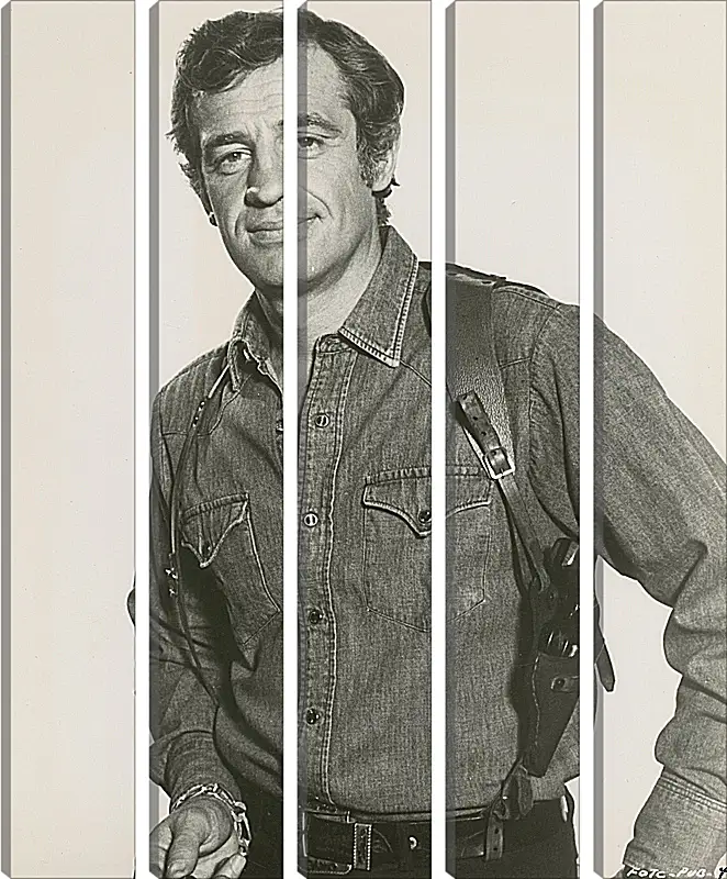 Модульная картина - Жан-Поль Бельмондо. Jean-Paul Belmondo