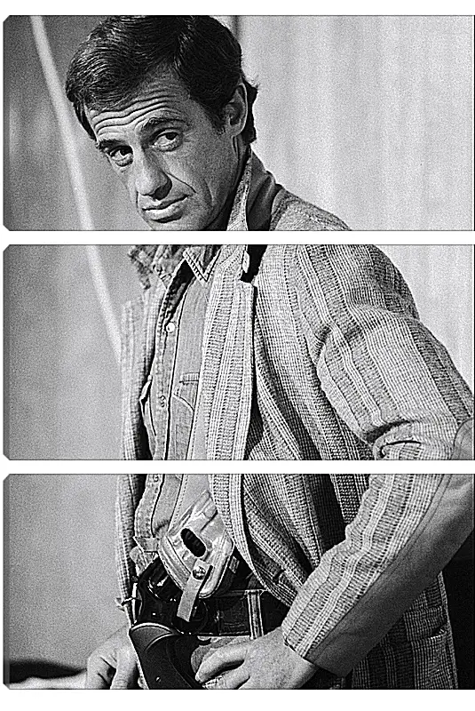 Модульная картина - Жан-Поль Бельмондо. Jean-Paul Belmondo