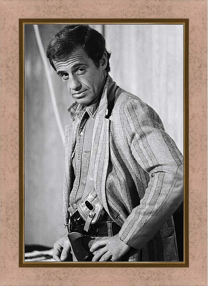 Картина в раме - Жан-Поль Бельмондо. Jean-Paul Belmondo