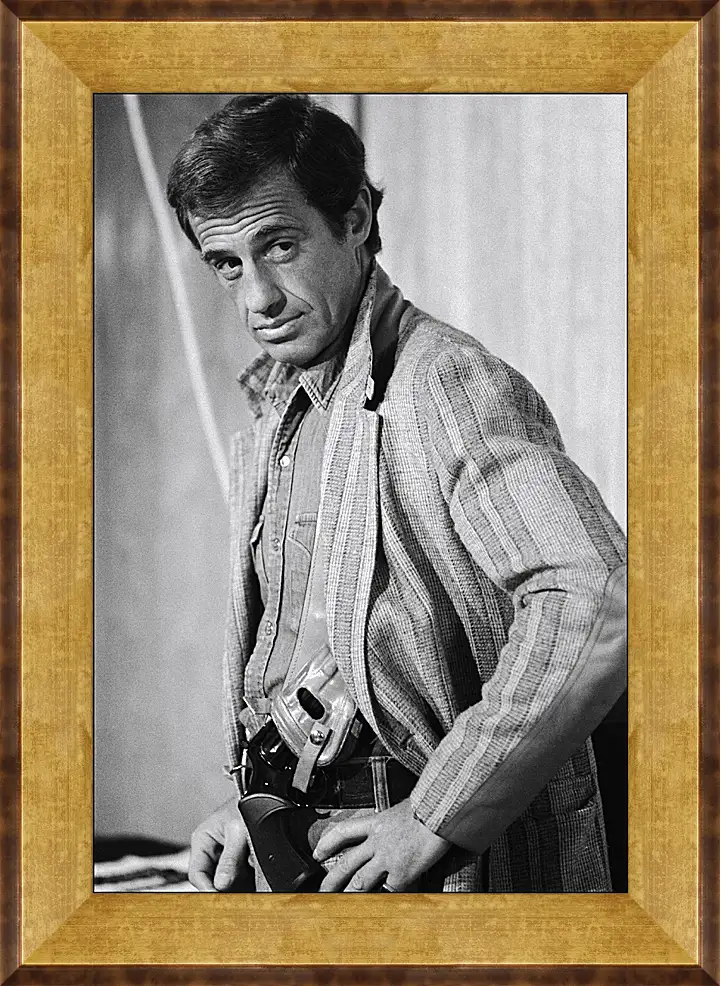 Картина в раме - Жан-Поль Бельмондо. Jean-Paul Belmondo