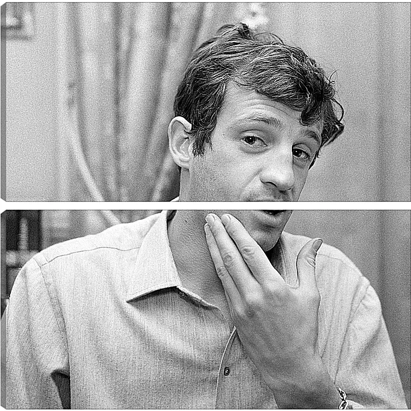 Модульная картина - Жан-Поль Бельмондо. Jean-Paul Belmondo