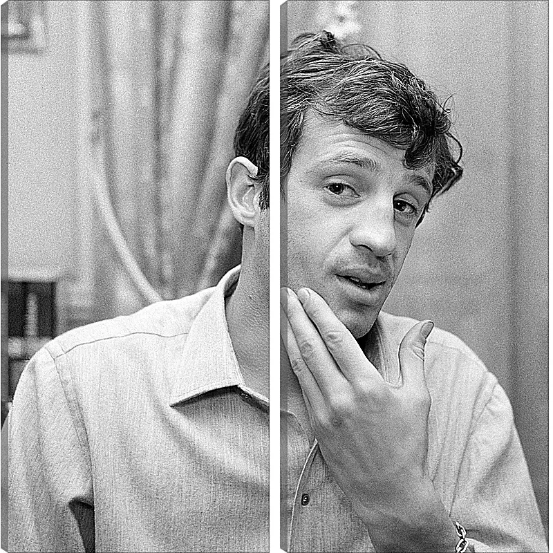 Модульная картина - Жан-Поль Бельмондо. Jean-Paul Belmondo