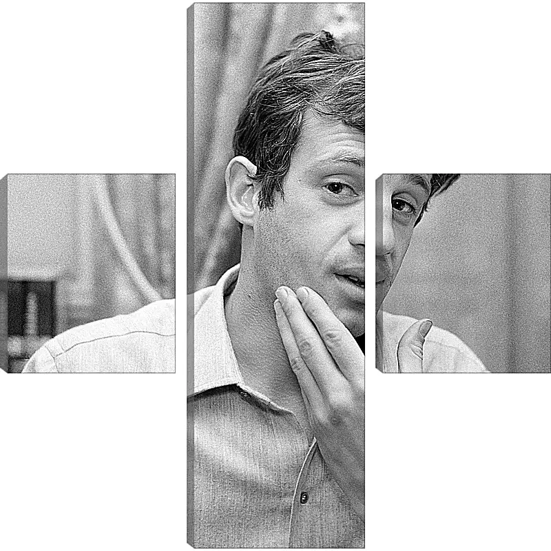 Модульная картина - Жан-Поль Бельмондо. Jean-Paul Belmondo