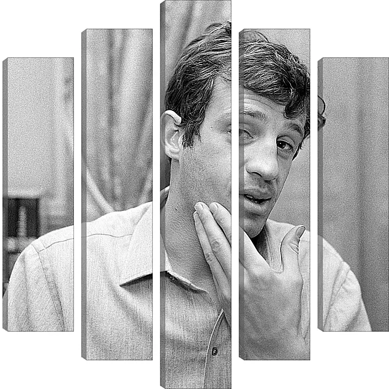 Модульная картина - Жан-Поль Бельмондо. Jean-Paul Belmondo