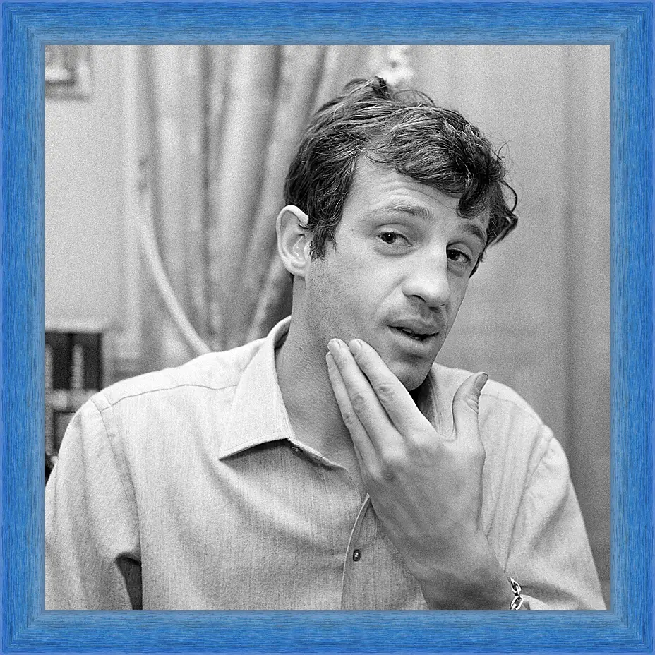 Картина в раме - Жан-Поль Бельмондо. Jean-Paul Belmondo
