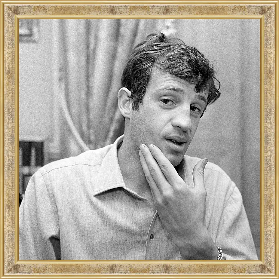 Картина в раме - Жан-Поль Бельмондо. Jean-Paul Belmondo