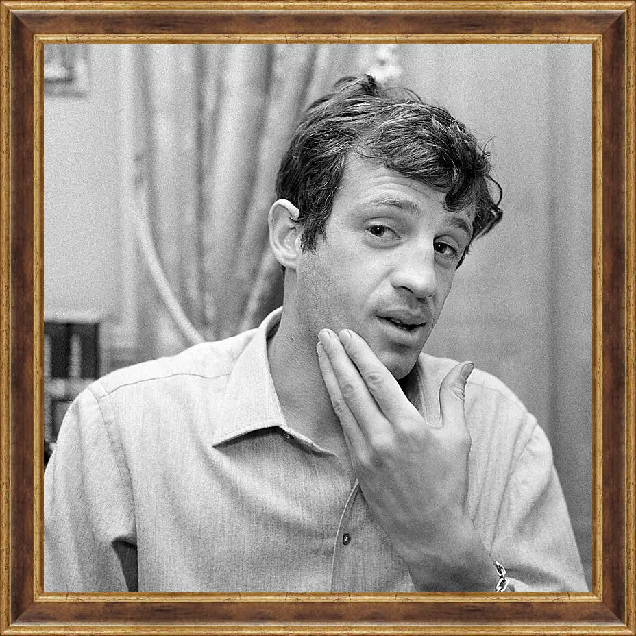 Картина в раме - Жан-Поль Бельмондо. Jean-Paul Belmondo