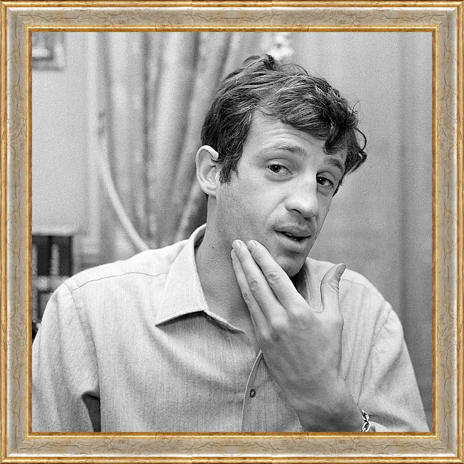 Картина в раме - Жан-Поль Бельмондо. Jean-Paul Belmondo