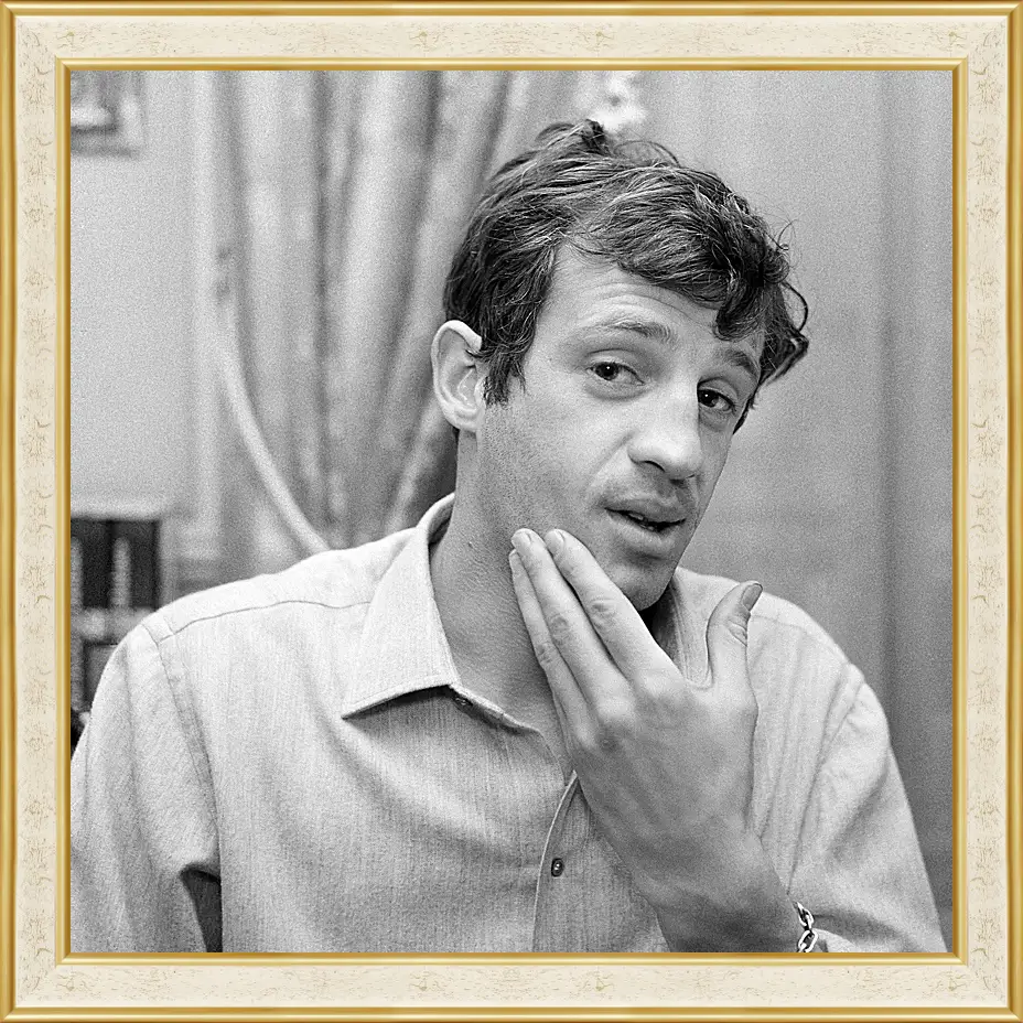 Картина в раме - Жан-Поль Бельмондо. Jean-Paul Belmondo