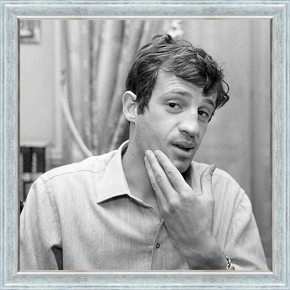 Картина в раме - Жан-Поль Бельмондо. Jean-Paul Belmondo