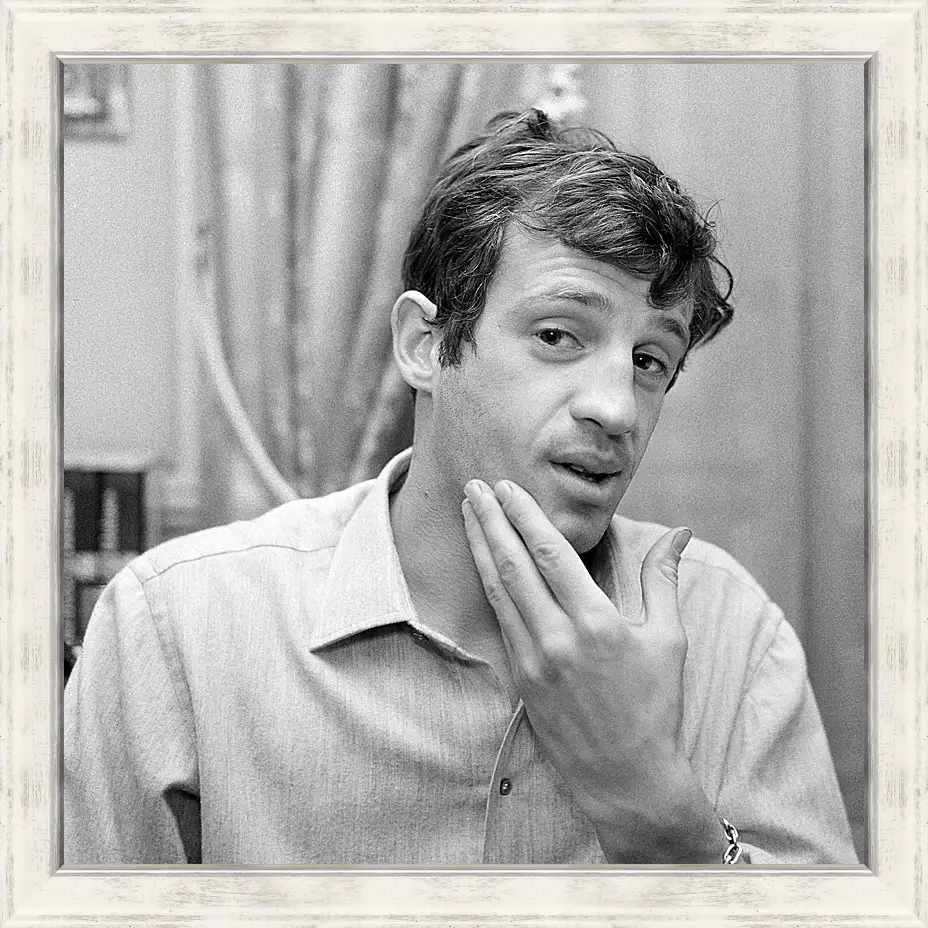 Картина в раме - Жан-Поль Бельмондо. Jean-Paul Belmondo