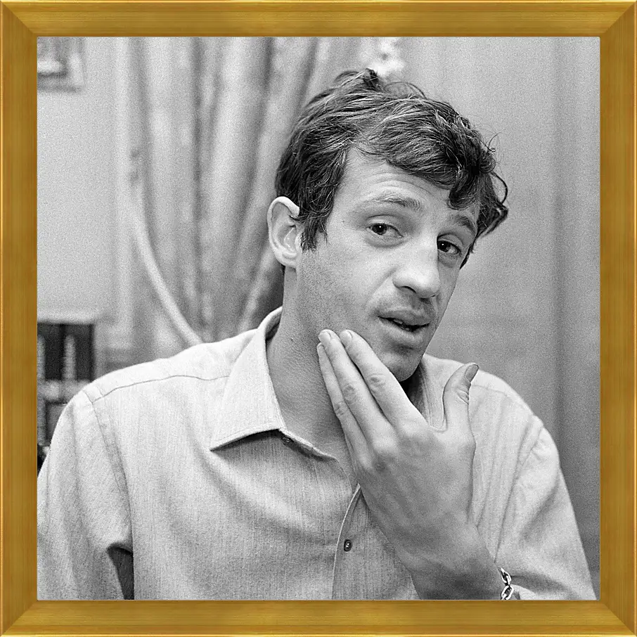 Картина в раме - Жан-Поль Бельмондо. Jean-Paul Belmondo