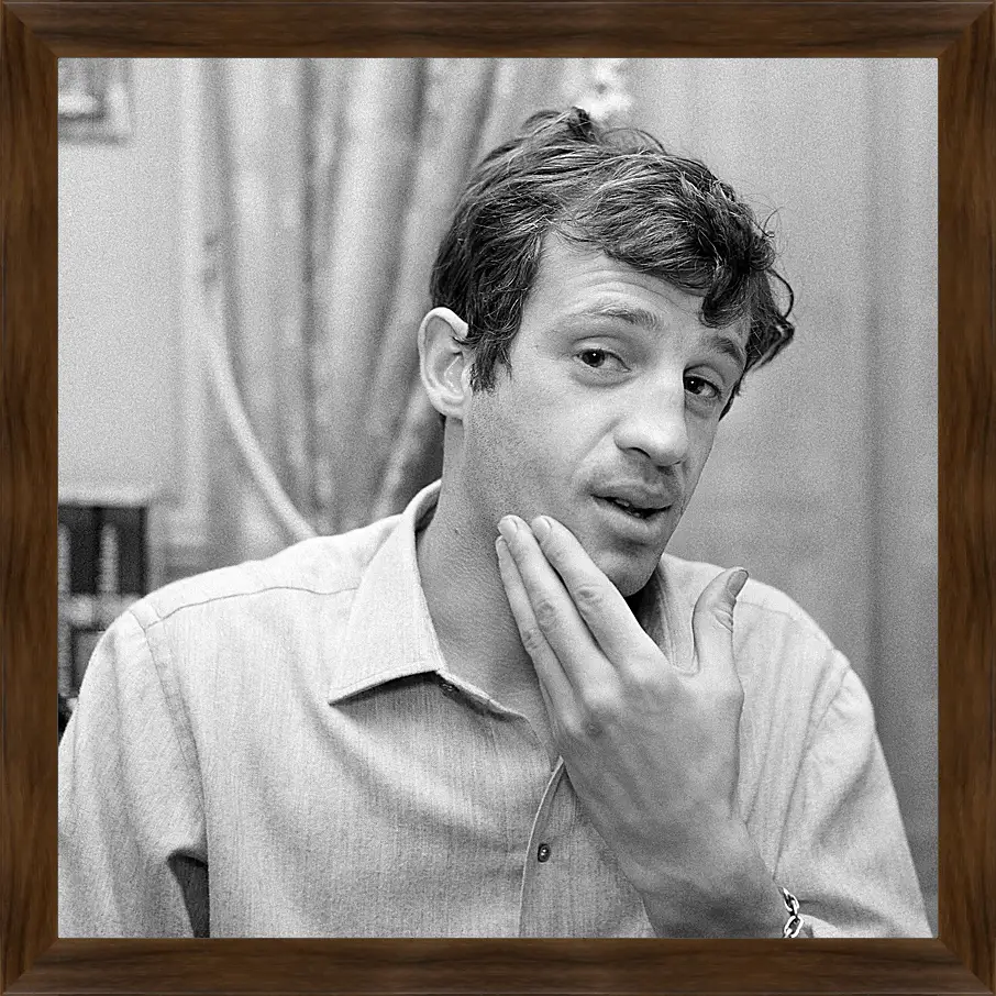 Картина в раме - Жан-Поль Бельмондо. Jean-Paul Belmondo