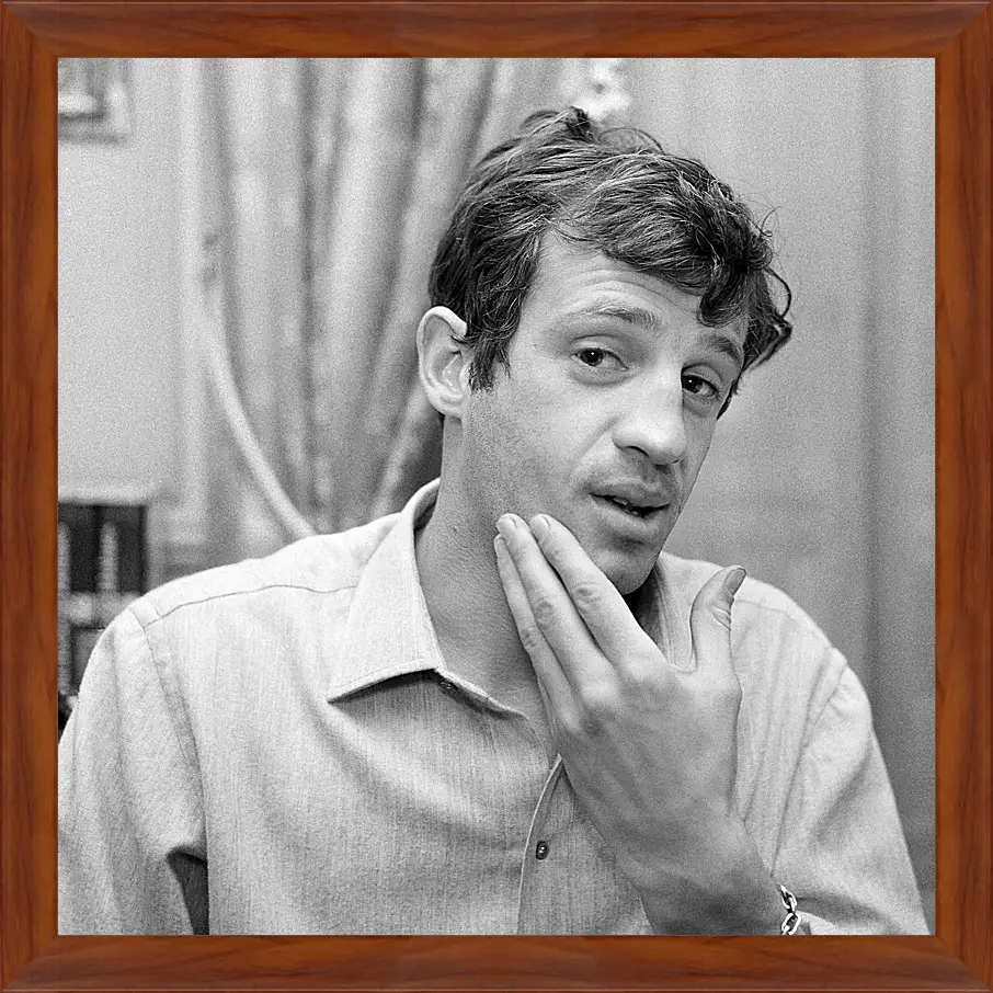 Картина в раме - Жан-Поль Бельмондо. Jean-Paul Belmondo