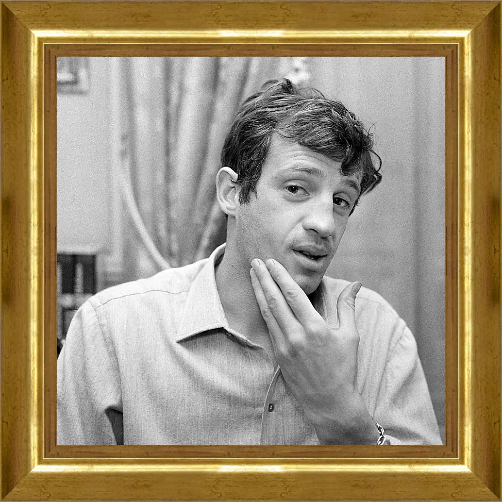 Картина в раме - Жан-Поль Бельмондо. Jean-Paul Belmondo