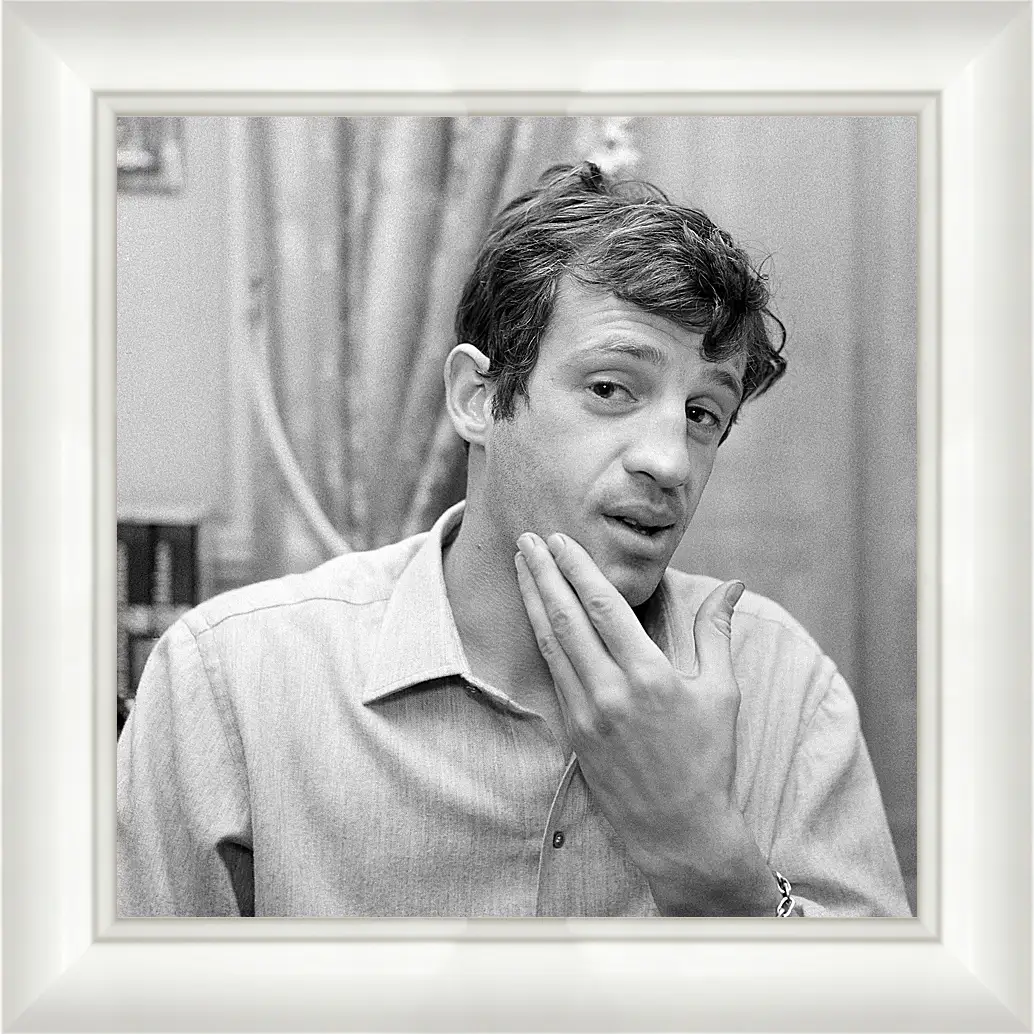 Картина в раме - Жан-Поль Бельмондо. Jean-Paul Belmondo