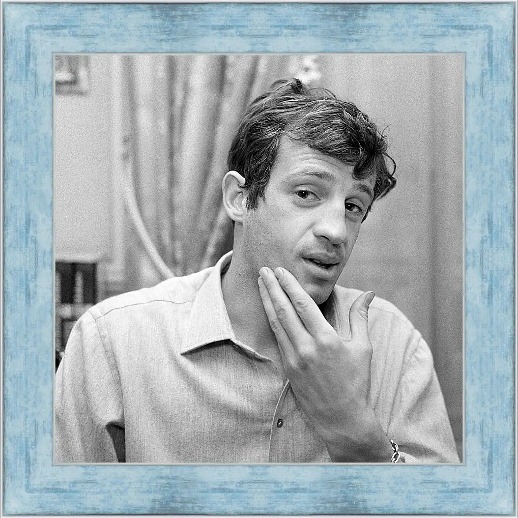 Картина в раме - Жан-Поль Бельмондо. Jean-Paul Belmondo