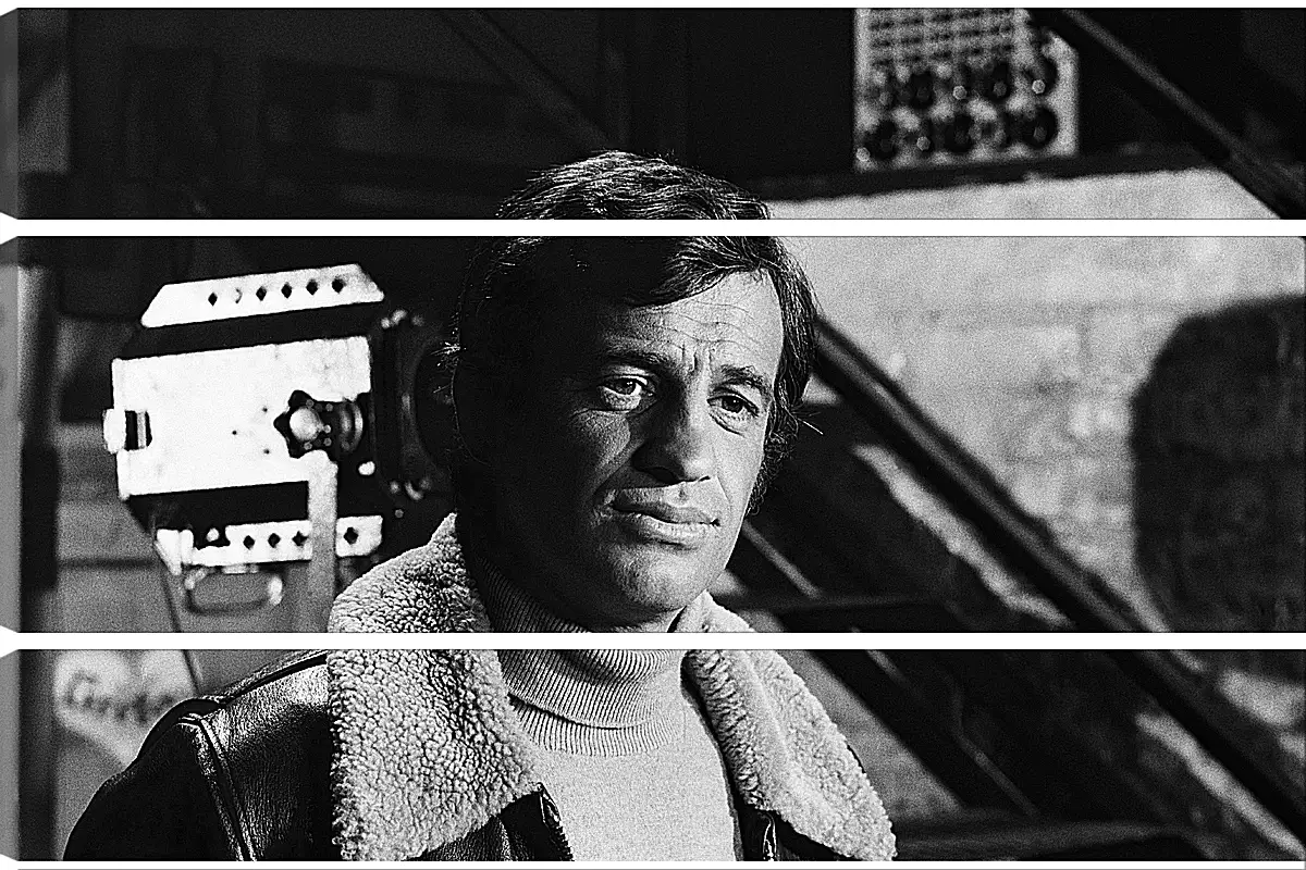 Модульная картина - Жан-Поль Бельмондо. Jean-Paul Belmondo