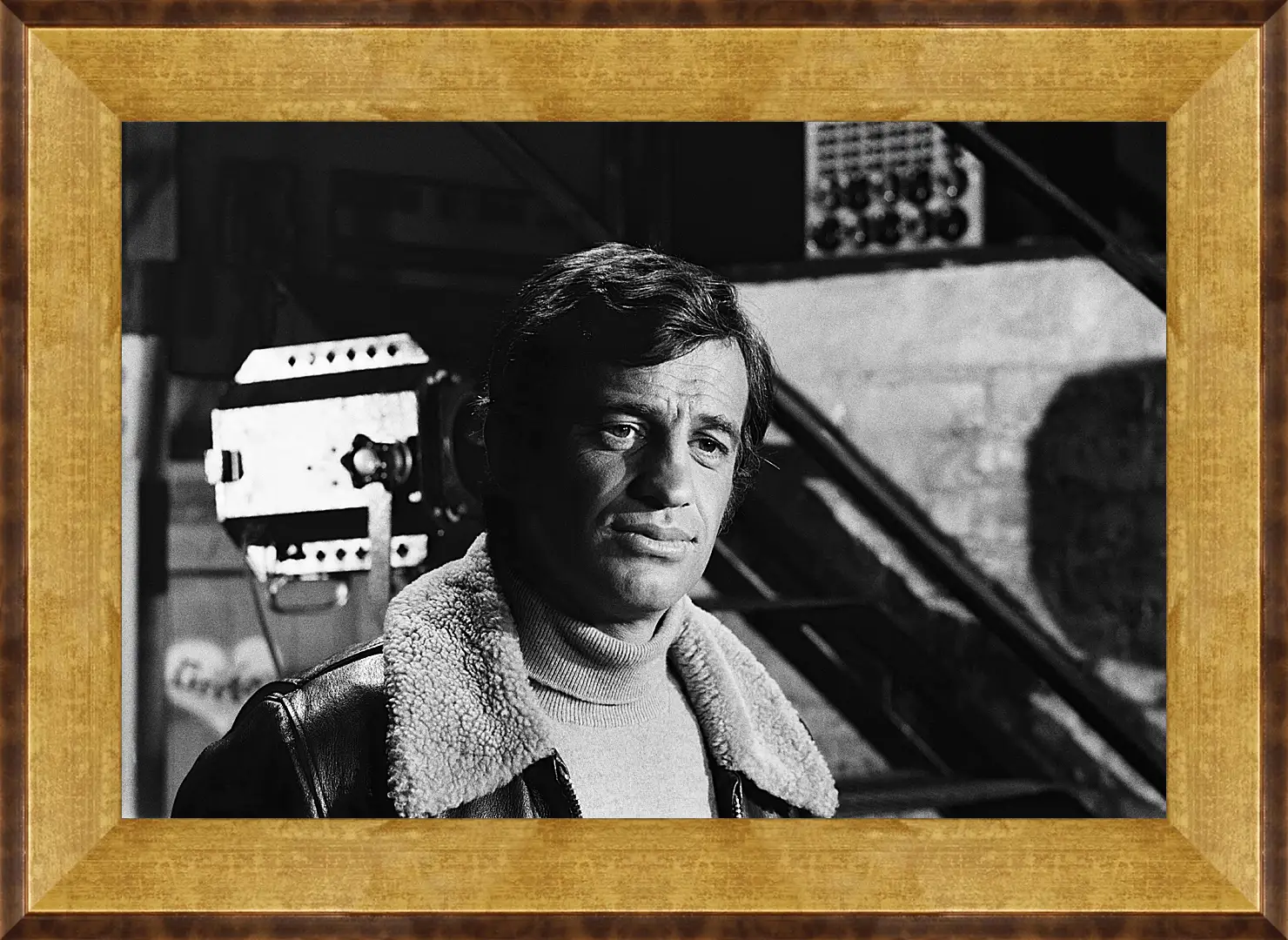 Картина в раме - Жан-Поль Бельмондо. Jean-Paul Belmondo