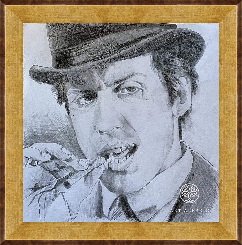 Картина в раме - Адриано Челентано. Adriano Celentano