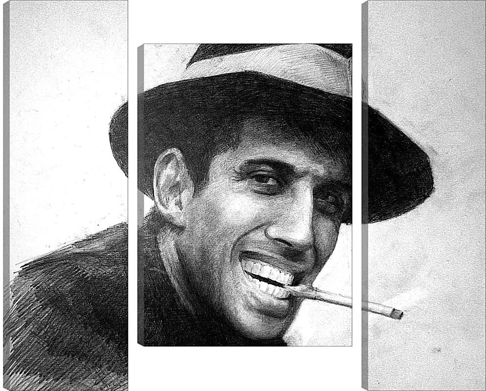 Модульная картина - Адриано Челентано. Adriano Celentano