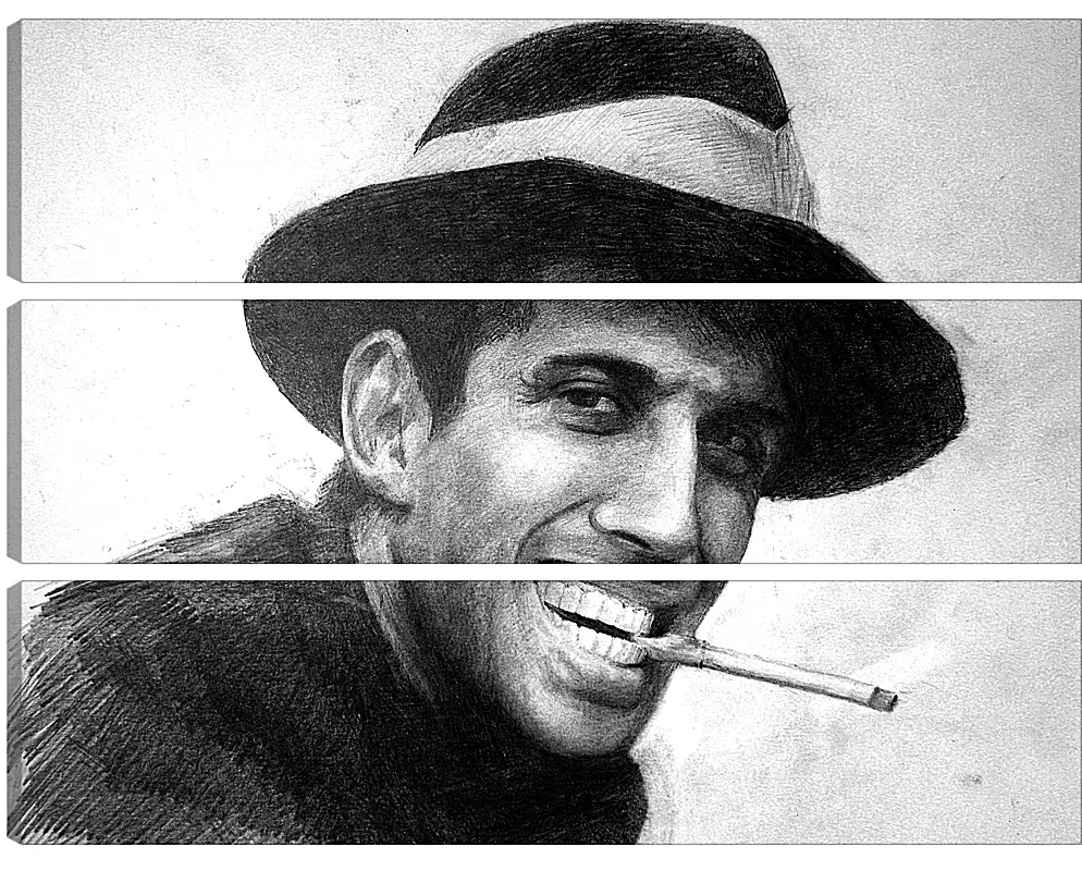 Модульная картина - Адриано Челентано. Adriano Celentano