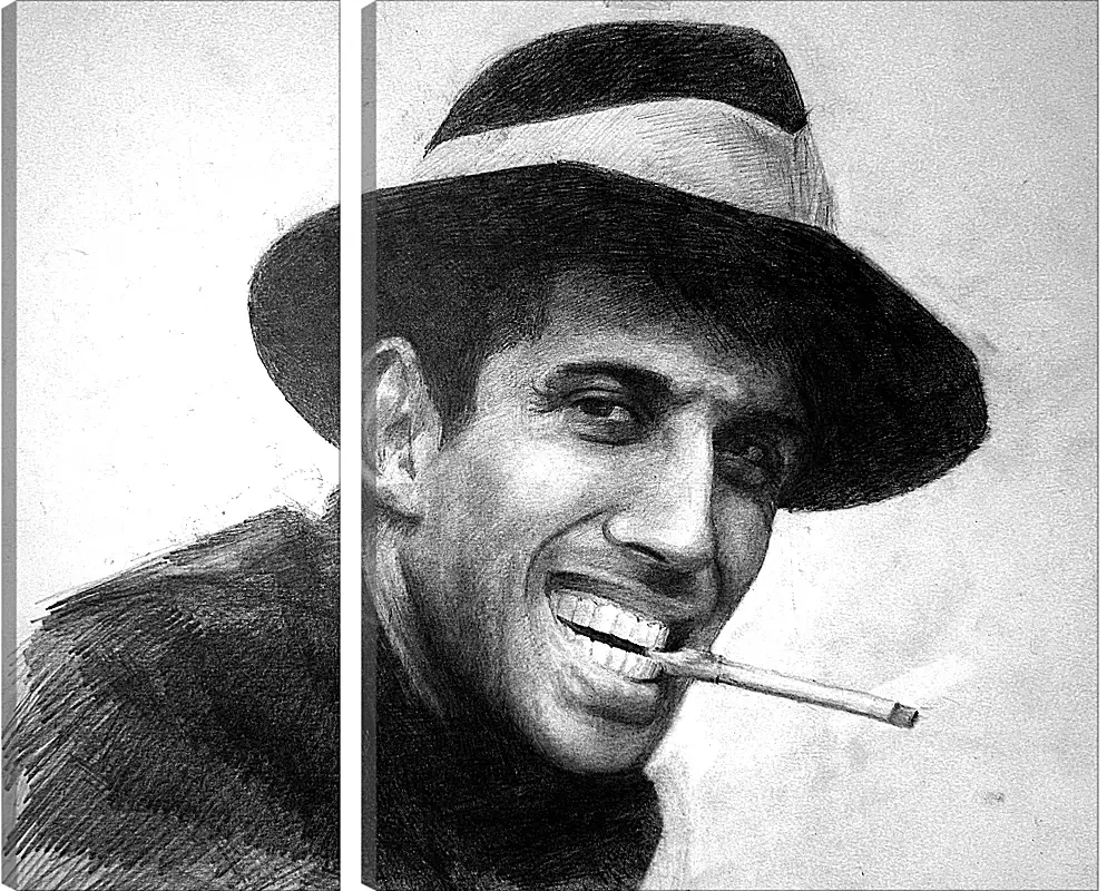 Модульная картина - Адриано Челентано. Adriano Celentano