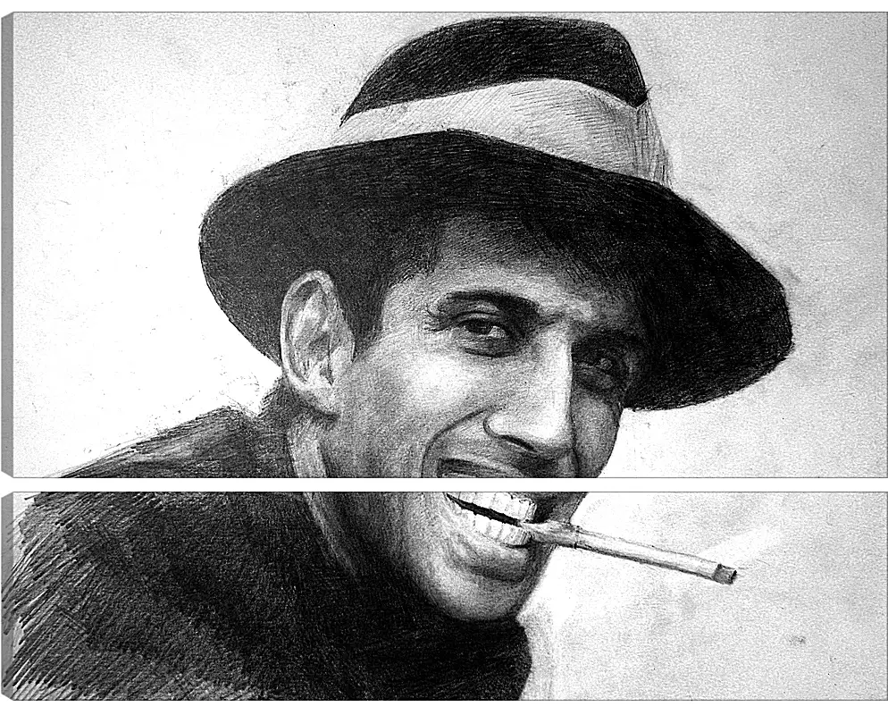 Модульная картина - Адриано Челентано. Adriano Celentano