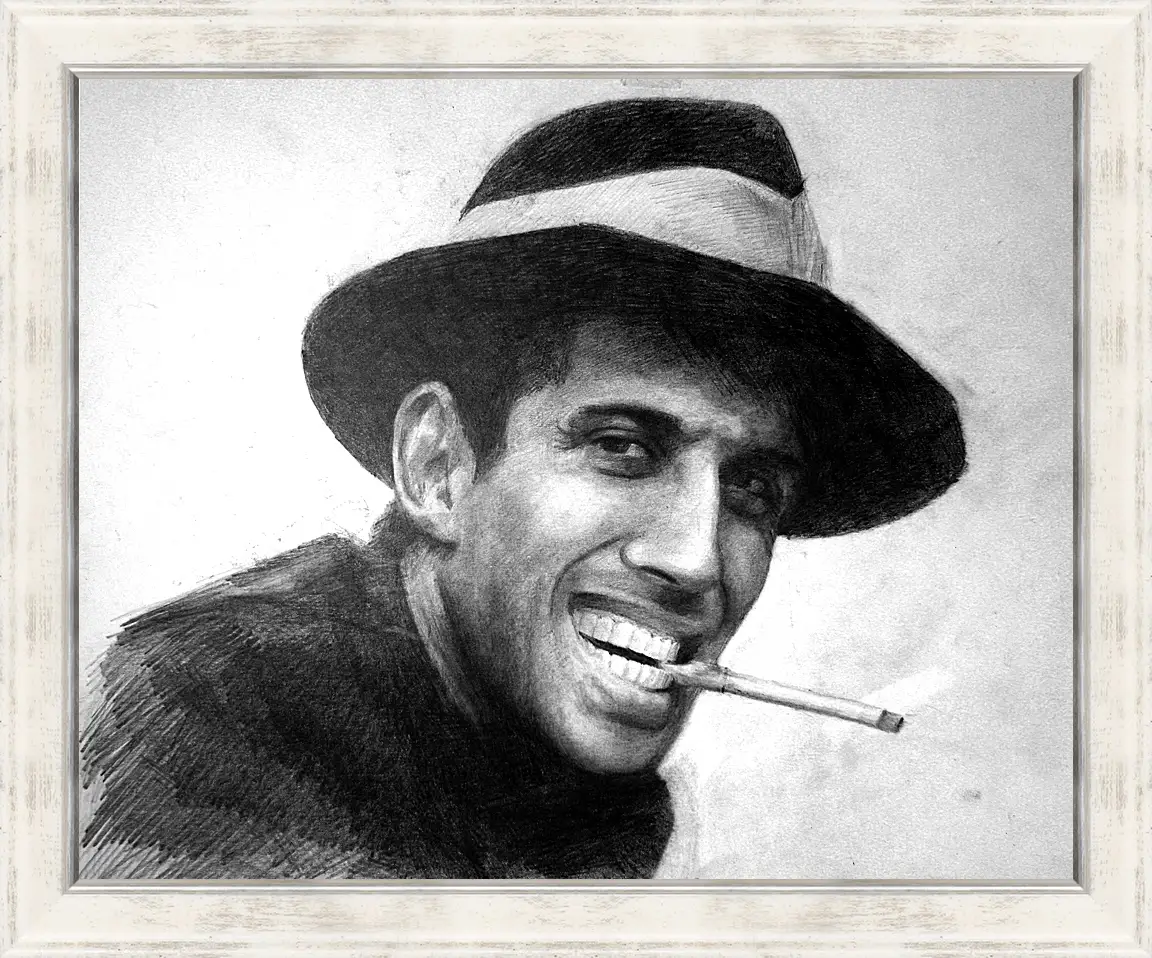 Картина в раме - Адриано Челентано. Adriano Celentano